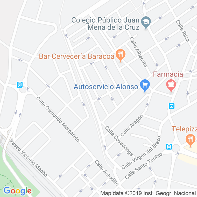 Código Postal calle Manresa en Palencia
