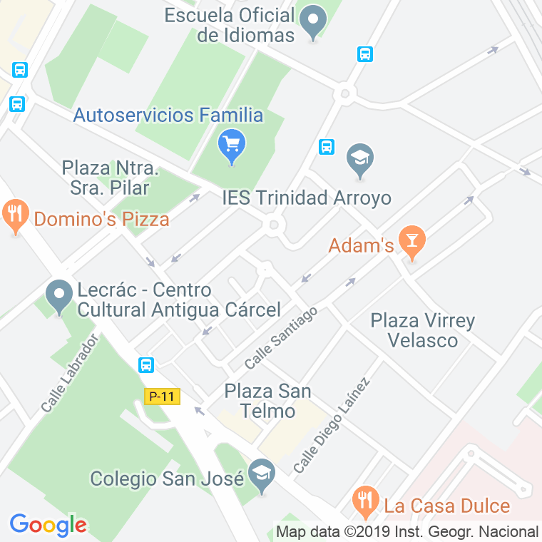 Código Postal calle Garrachon Bengoa en Palencia
