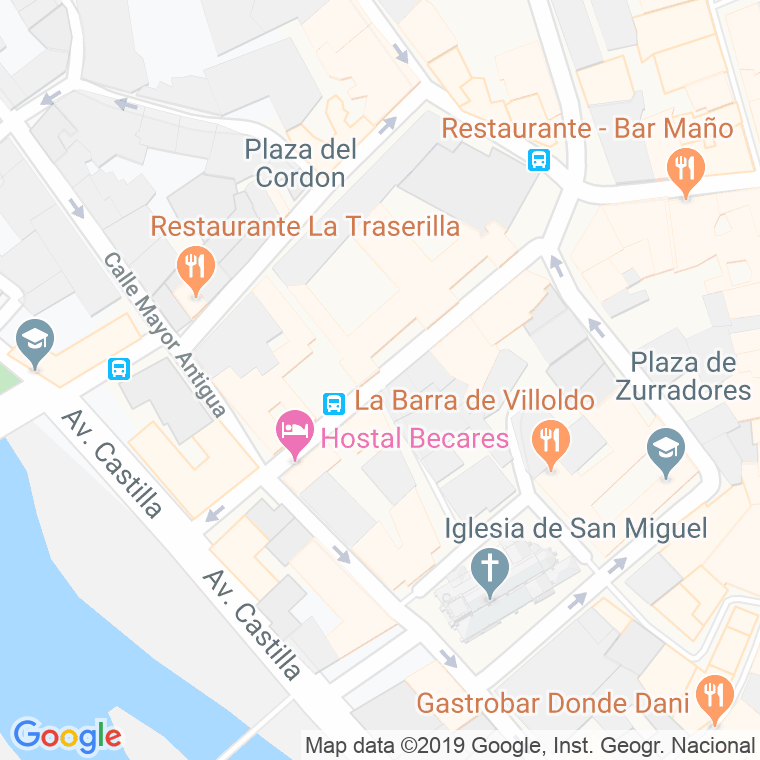 Código Postal calle Cardenal Almaraz en Palencia