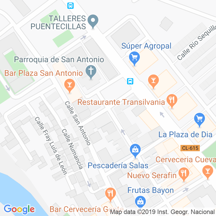 Código Postal calle Iglesia, La en Palencia