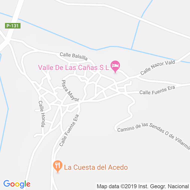 Código Postal de Valdecañas De Cerrato en Palencia