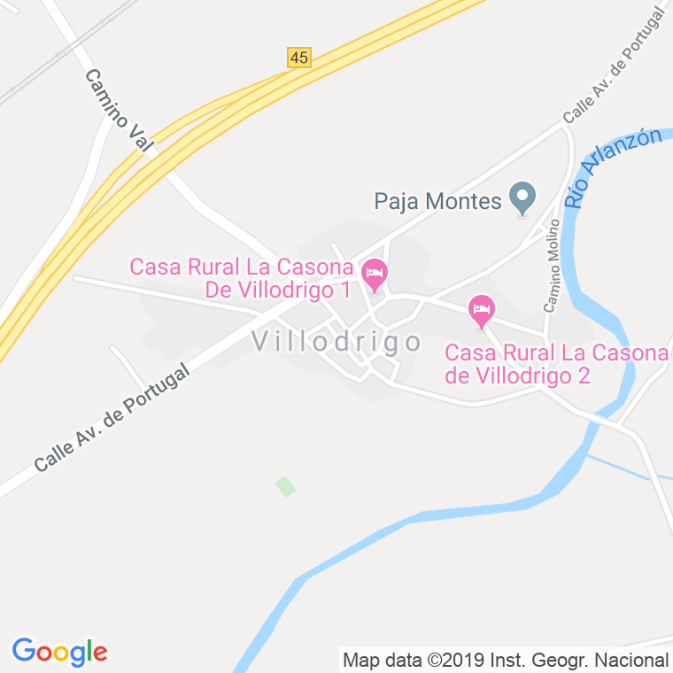 Código Postal de Villodrigo en Palencia