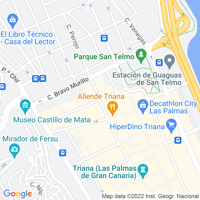 Código Postal calle Buenos Aires en Las Palmas de Gran Canaria