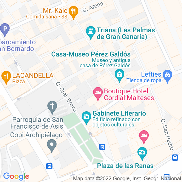 Código Postal calle Doctor Rafael Gonzalez en Las Palmas de Gran Canaria