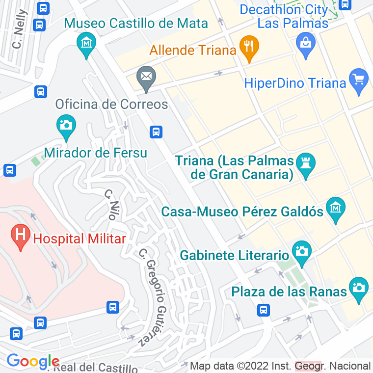 Código Postal calle Primero De Mayo, avenida en Las Palmas de Gran Canaria