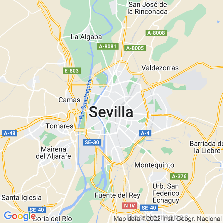 Código Postal calle Sevilla en Las Palmas de Gran Canaria