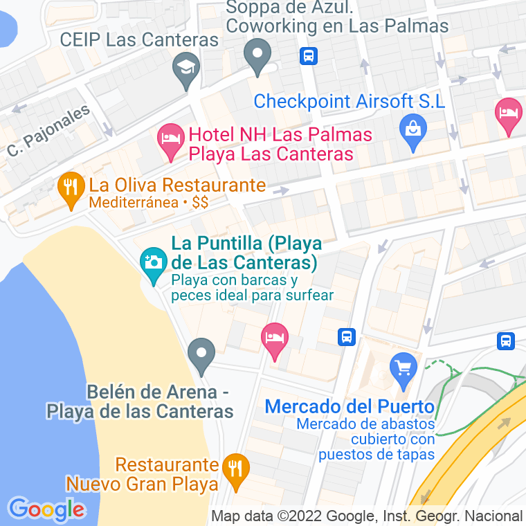 Código Postal calle Ferreras en Las Palmas de Gran Canaria