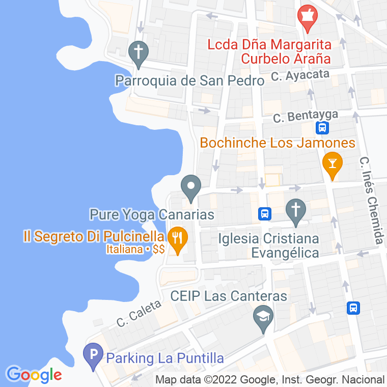 Código Postal calle Concejal Manuel Rodriguez Costas en Las Palmas de Gran Canaria