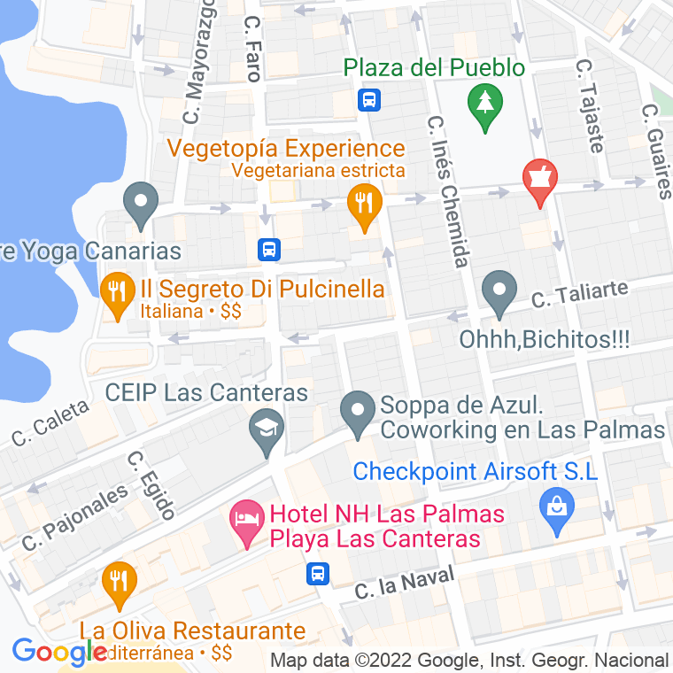 Código Postal calle Garita en Las Palmas de Gran Canaria