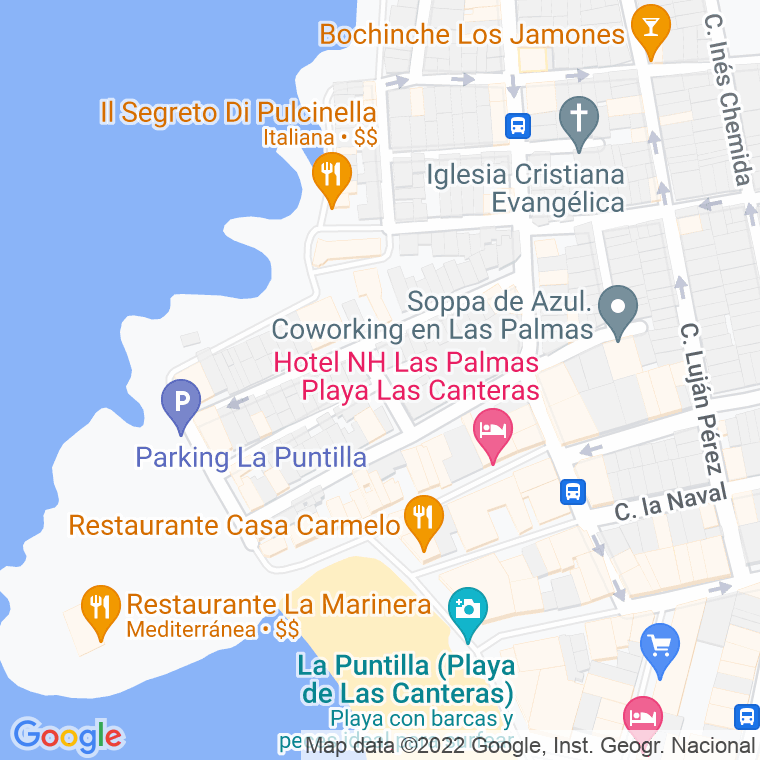 Código Postal calle Pajonales en Las Palmas de Gran Canaria