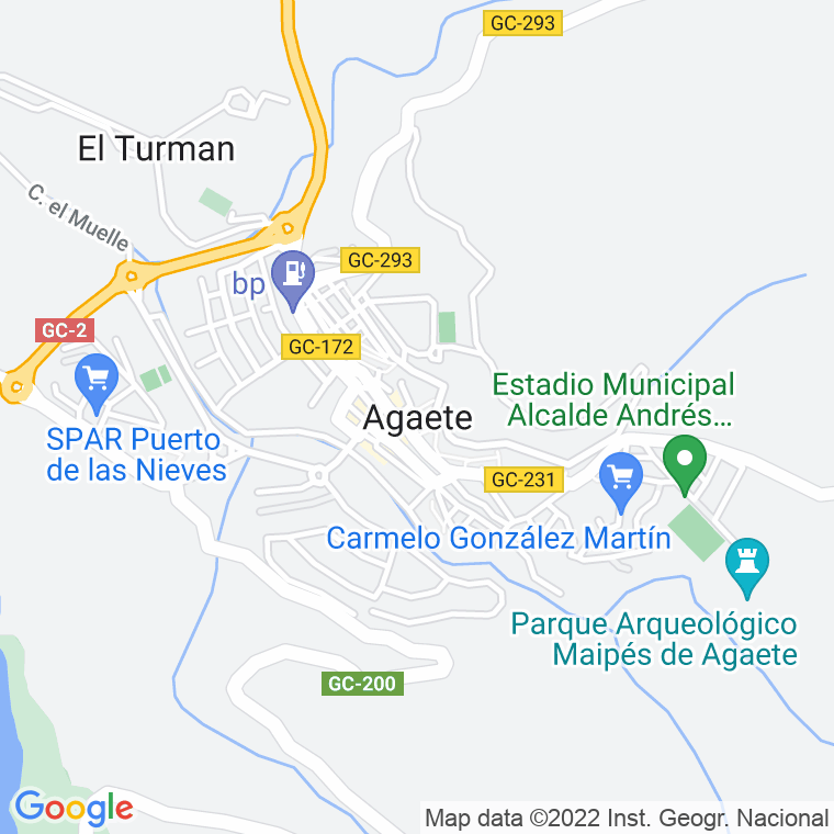Código Postal calle Agaete en Las Palmas de Gran Canaria