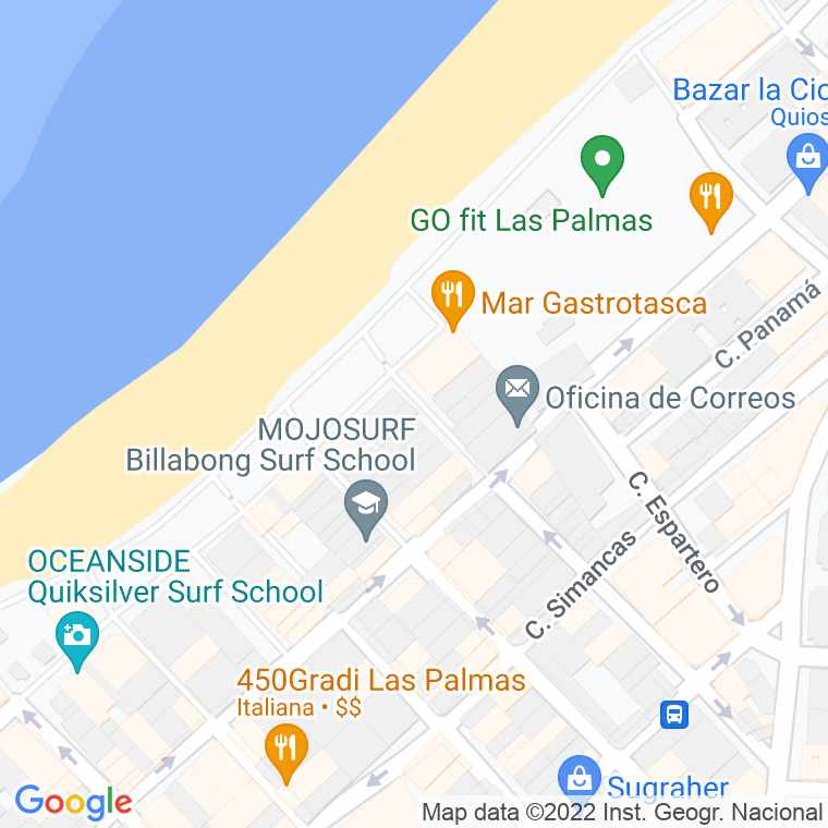 Código Postal calle California en Las Palmas de Gran Canaria