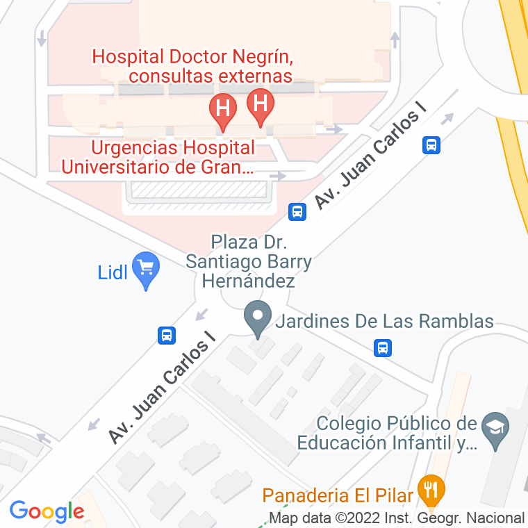 Código Postal calle Doctor Santiago Barry Hernandez, plaza en Las Palmas de Gran Canaria