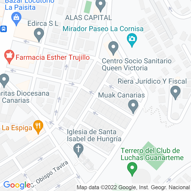 Código Postal calle Juan De Escobedo en Las Palmas de Gran Canaria