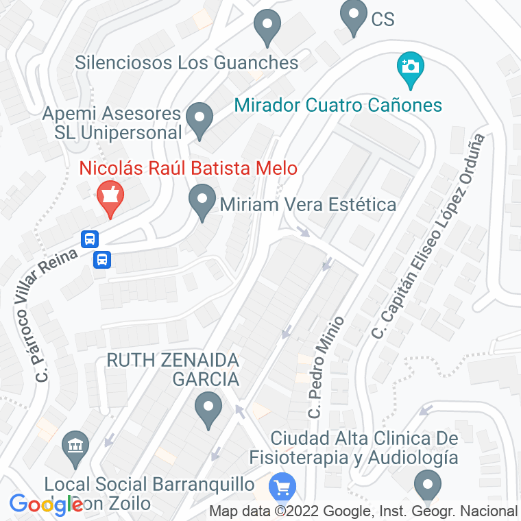 Código Postal calle Pepe Garcia Fajardo en Las Palmas de Gran Canaria