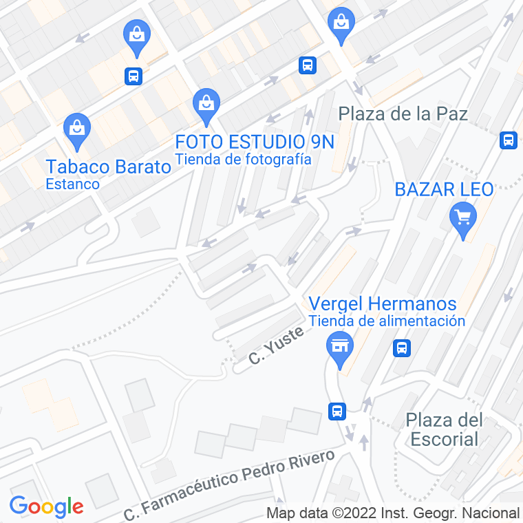 Código Postal calle Virgen De La Candelaria en Las Palmas de Gran Canaria