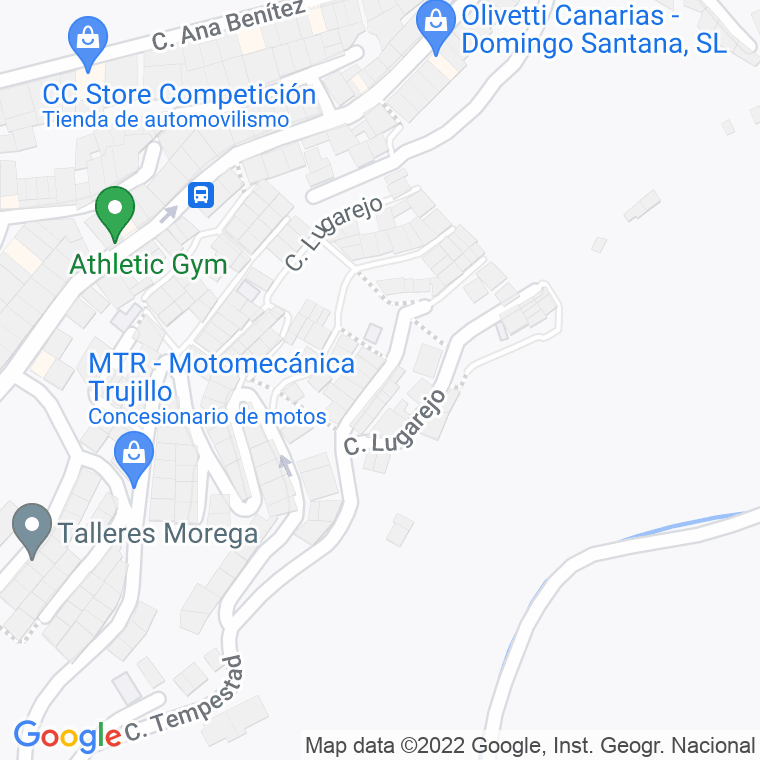 Código Postal calle Chaparron en Las Palmas de Gran Canaria