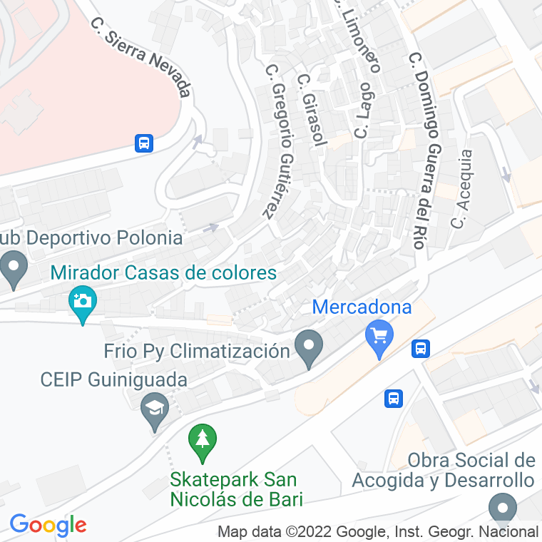 Código Postal calle Gaviota en Las Palmas de Gran Canaria