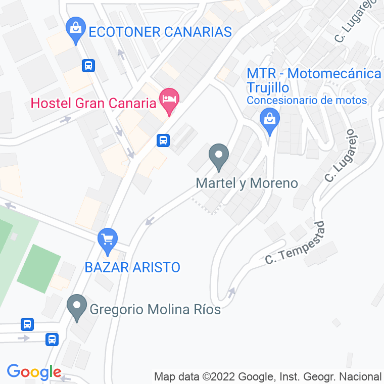 Código Postal calle Hermano Angel Mur en Las Palmas de Gran Canaria