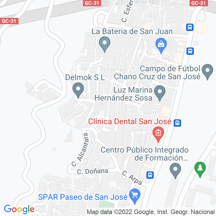 Código Postal calle Bola en Las Palmas de Gran Canaria