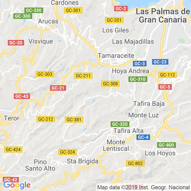 Código Postal de Cortijo De Las Dos Suertes en Las Palmas
