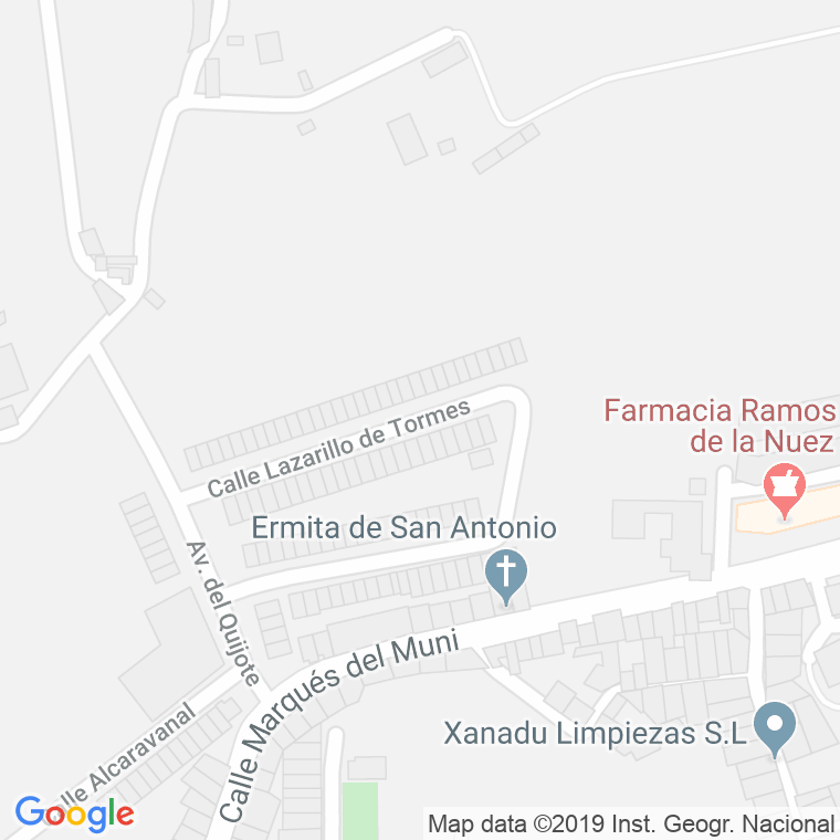 Código Postal calle Lazarillo De Tormes en Telde