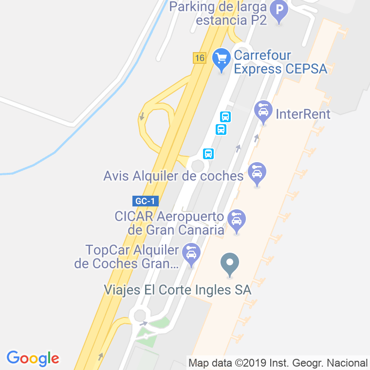 Código Postal de Base Aerea De Gando en Las Palmas