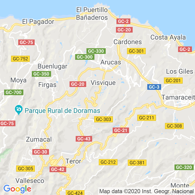 Código Postal de Lomito, El en Las Palmas