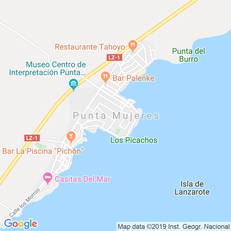 Código Postal de Punta Mujeres en Las Palmas