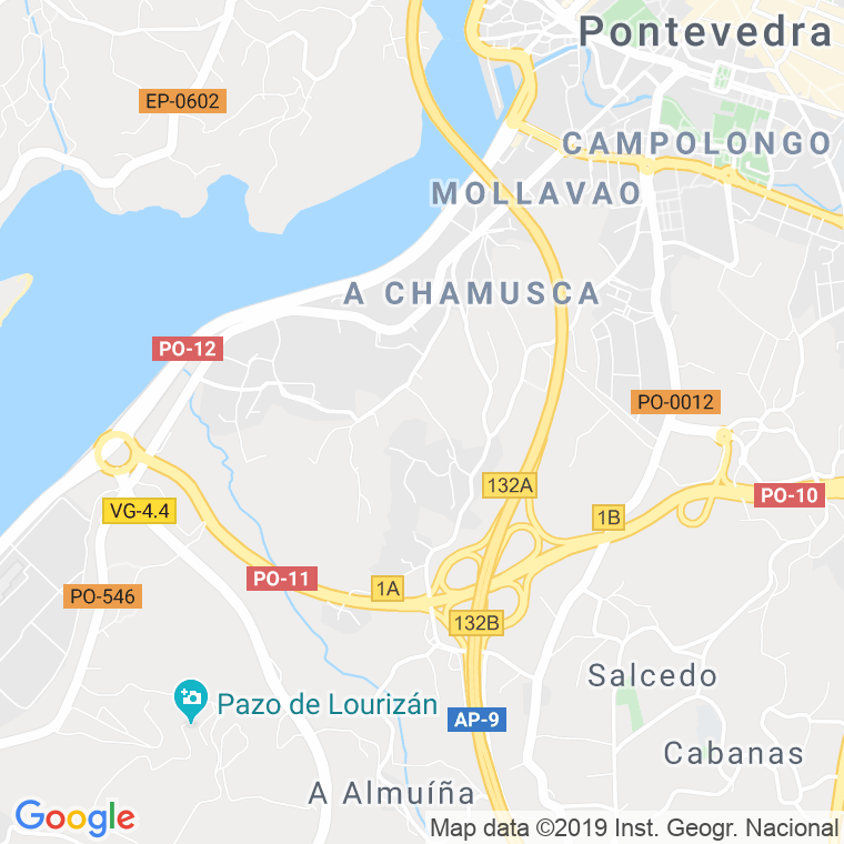 Código Postal de Campolongo en Pontevedra