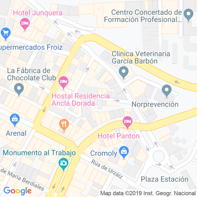 Código Postal calle Irmandiños en Vigo
