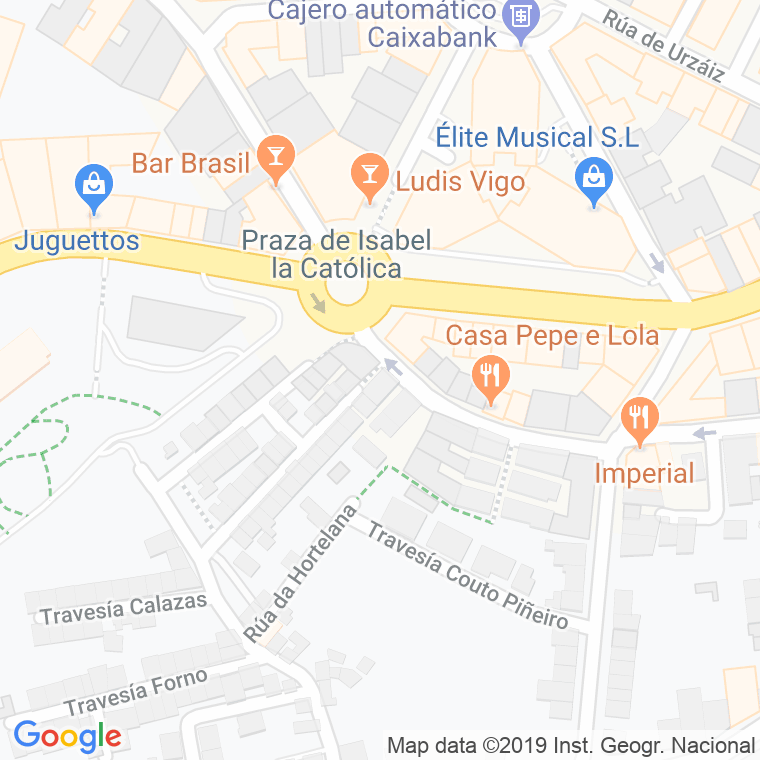 Código Postal calle Barrio De Ribadavia, 1a Y 2a, travesia en Vigo