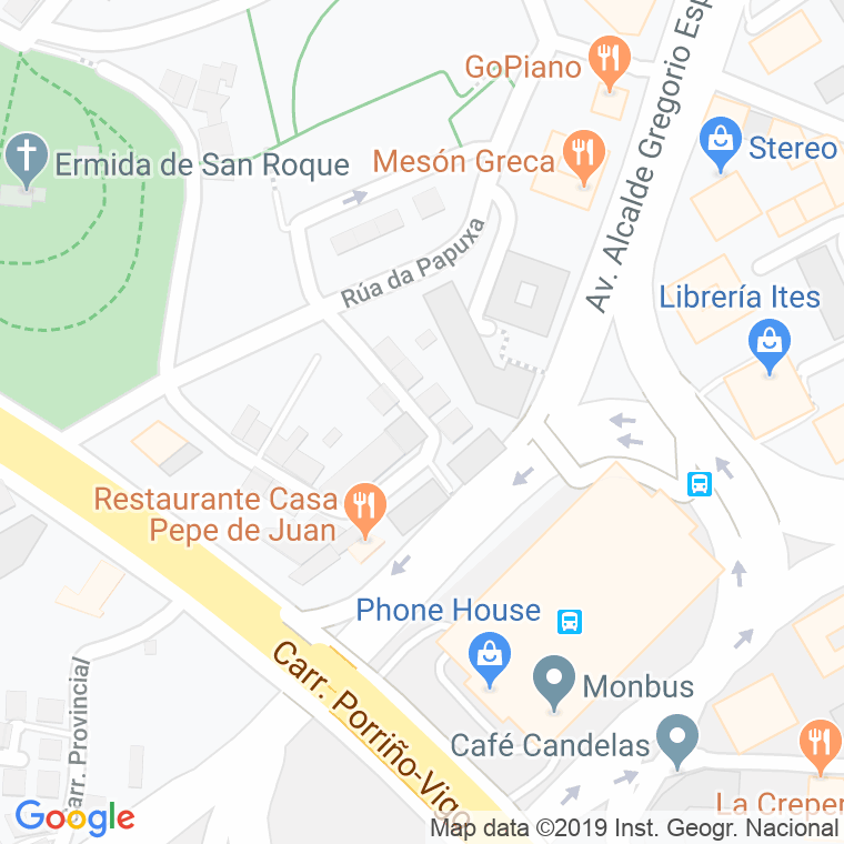 Código Postal calle Bolboreta en Vigo