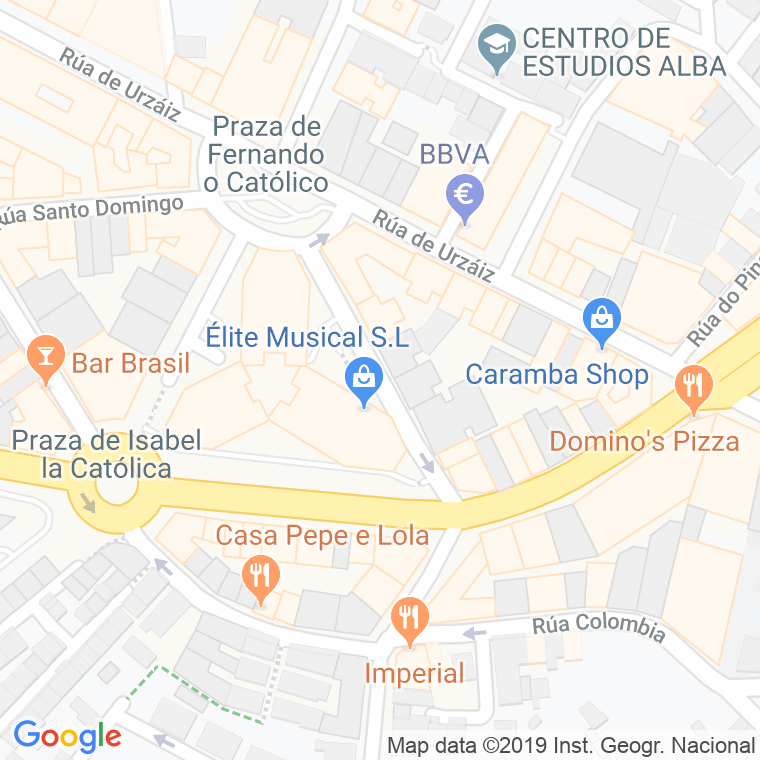 Código Postal calle Condesa Casa Barcena en Vigo