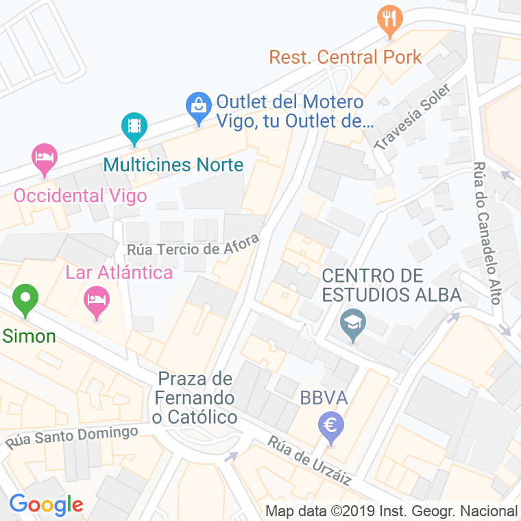 Código Postal calle Escultor Gregorio Fernandez en Vigo