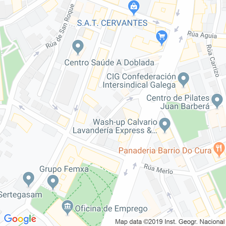 Código Postal calle Escultor Nogueira en Vigo
