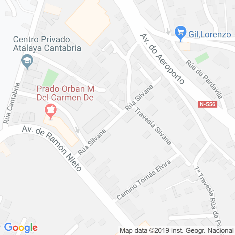 Código Postal calle Silvana en Vigo