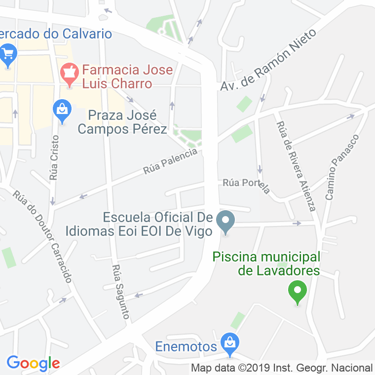 Código Postal calle Soria en Vigo