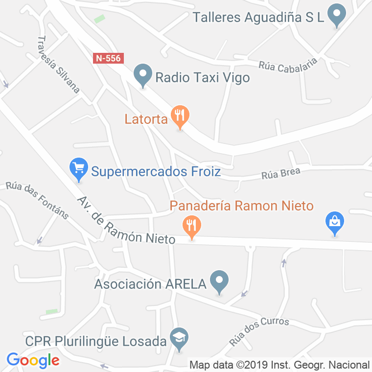 Código Postal calle Tanque en Vigo