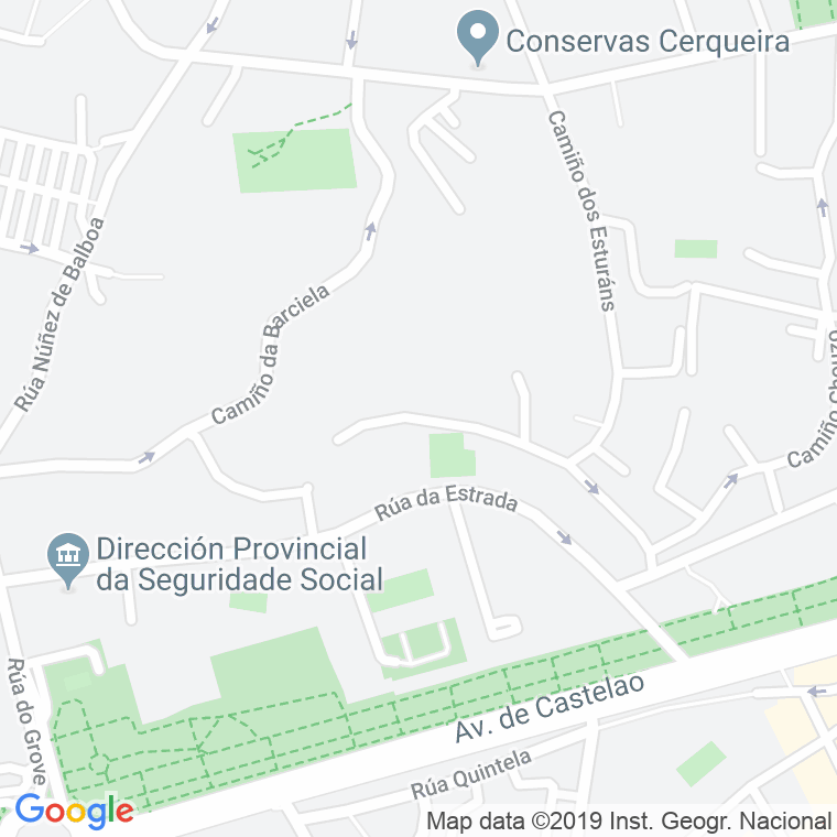 Código Postal calle Esturans en Vigo