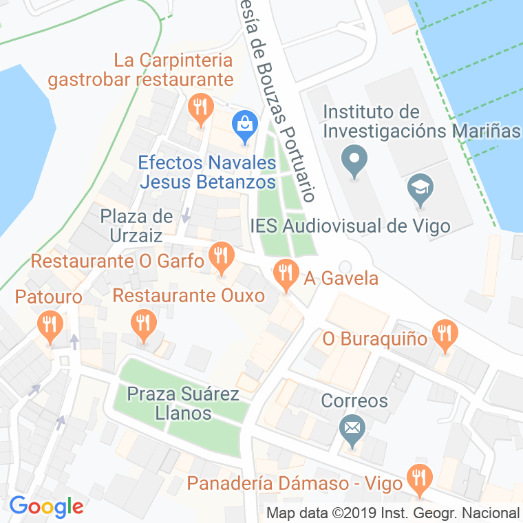 Código Postal calle Santo Cristo en Vigo