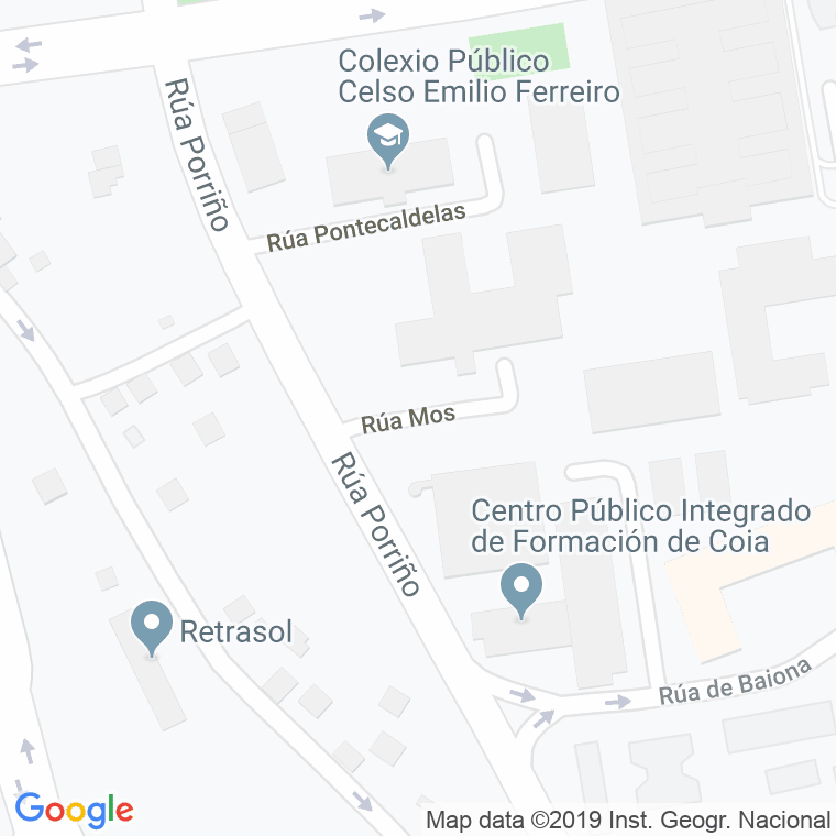 Código Postal calle Mos en Vigo