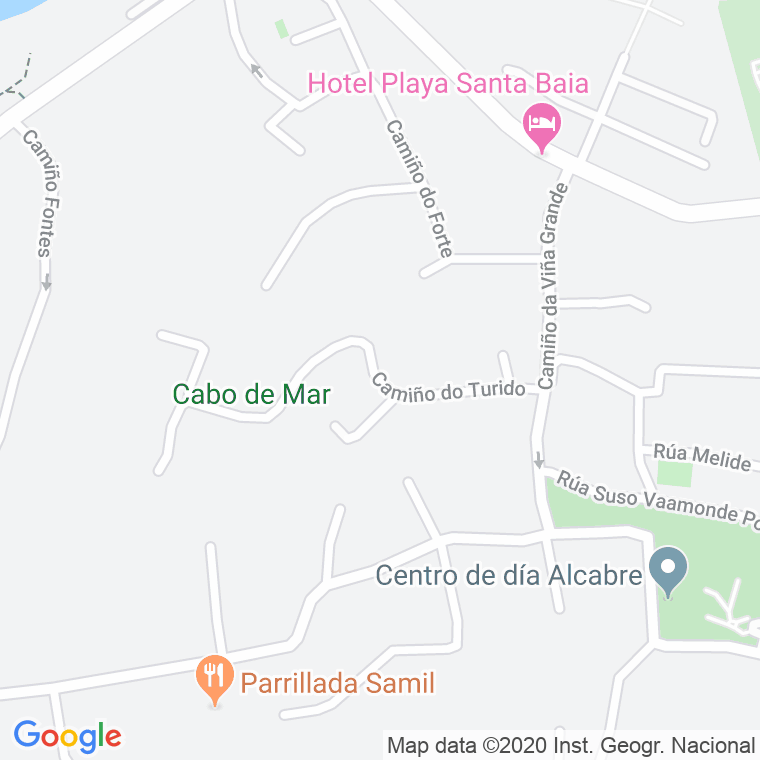 Código Postal calle Turido-alcabre en Vigo