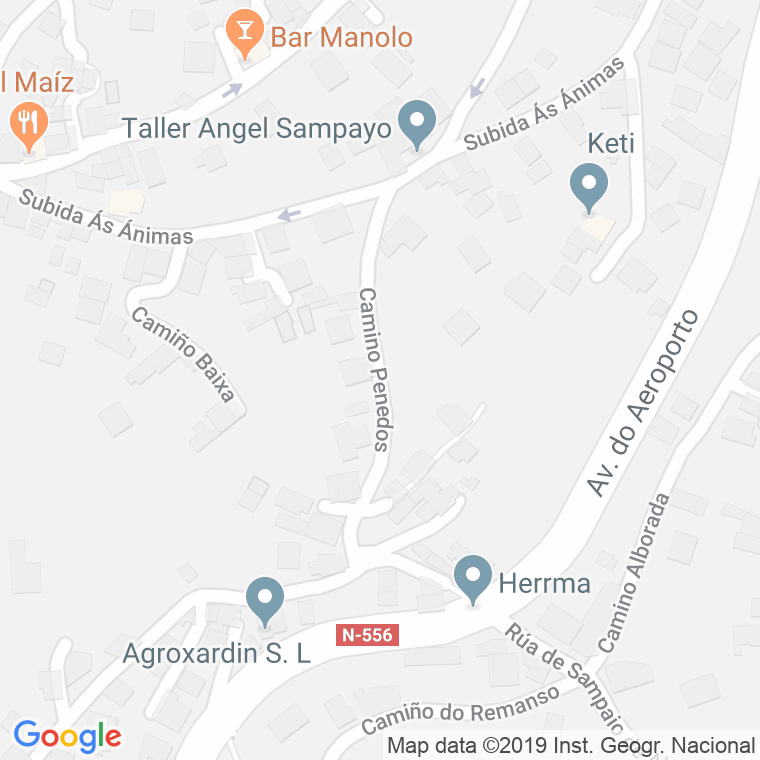 Código Postal calle Penedos en Vigo