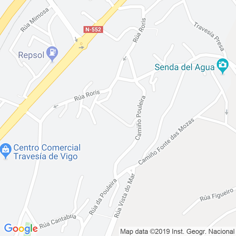 Código Postal calle Pouleria en Vigo