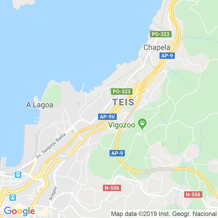 Código Postal calle Via (Teis) en Vigo