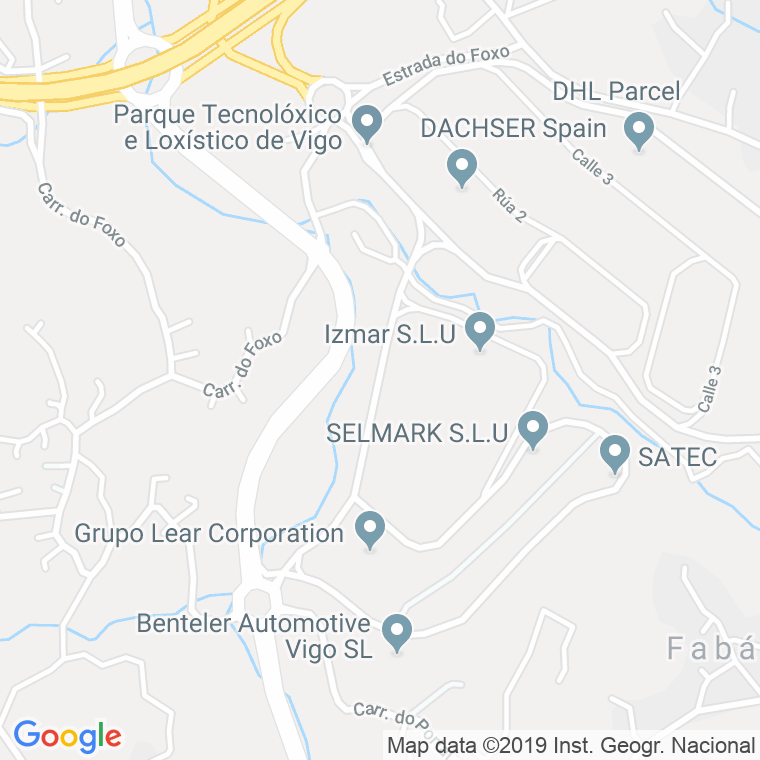 Código Postal calle Rua, A (Beade), lugar en Vigo