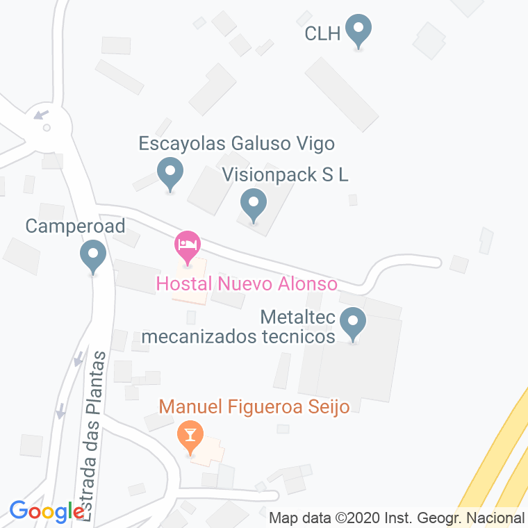 Código Postal calle Feira, A (Valadares), lugar en Vigo