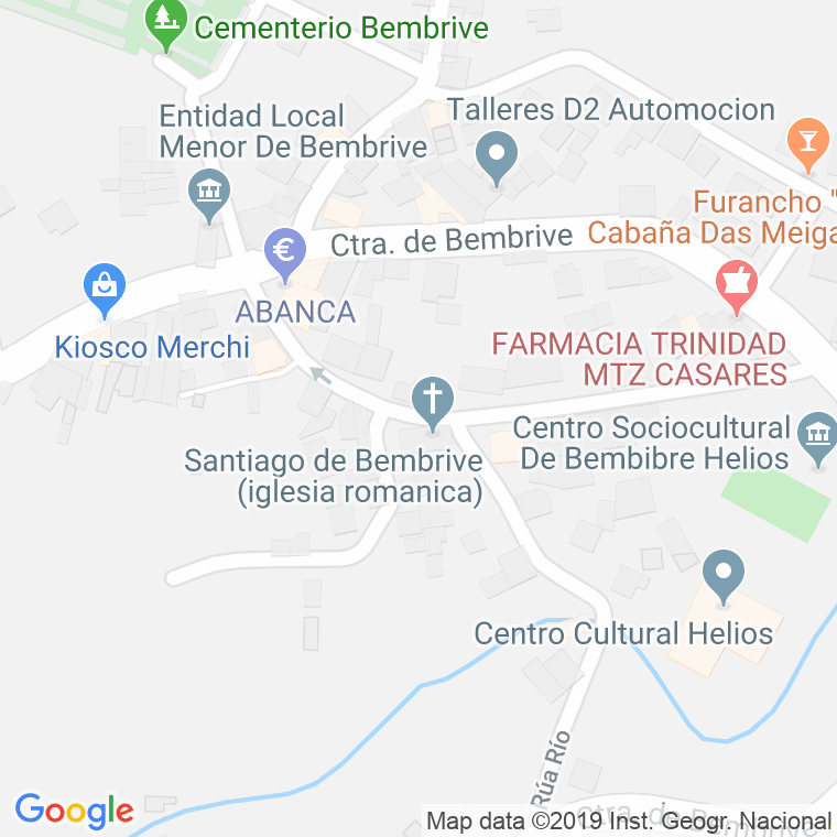 Código Postal calle Igrexa, A (Cabral), lugar en Vigo