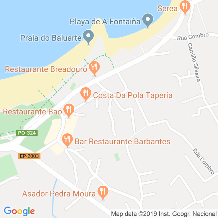 Código Postal calle Breadouro (Coruxo), lugar en Vigo